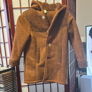 Cozy Brown Kids Jacket